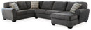 Ambee 3-Piece Sectional with Chaise image