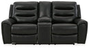 Warlin Power Reclining Loveseat with Console image