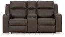 Lavenhorne Reclining Loveseat with Console image