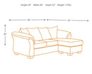 Darcy Sofa Chaise