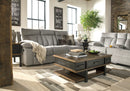 Mitchiner Reclining Loveseat with Console