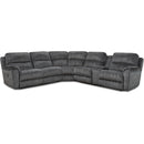 Homestretch Furniture Power Reclining Fabric Sectional 205 Multi-Configuration Power Sectional - Color 60 IMAGE 1