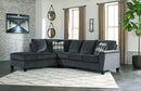 Abinger 2-Piece Sleeper Sectional with Chaise