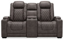 HyllMont Power Reclining Loveseat with Console image