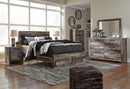 Derekson Bed with 2 Storage Drawers