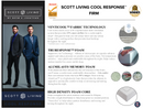 Scott Living Cool Response Firm Memory Foam Mattress by Restonic