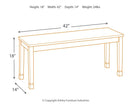 Owingsville Dining Bench