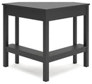 Otaska Home Office Corner Desk with Bookcase