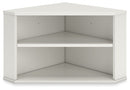 Grannen Home Office Corner Desk with Bookcase