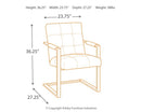 Starmore Home Office Desk with 2 Chairs