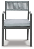 Eden Town Arm Chair with Cushion (Set of 2)