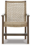 Germalia Outdoor Dining Arm Chair (Set of 2)