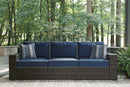 Grasson Lane Outdoor Sofa and Loveseat with Coffee Table