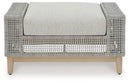 Seton Creek Outdoor Ottoman with Cushion