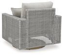 Seton Creek Outdoor Swivel Lounge with Cushion
