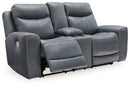 Mindanao Power Reclining Loveseat with Console