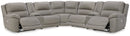Dunleith Power Reclining Sectional