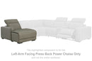 Correze Power Reclining Sectional with Chaise