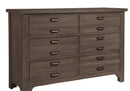 Vaughan-Bassett Bungalow Dresser in Folkstone image