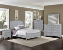 Vaughan-Bassett Bonanza King Poster Bed Bed in Gray