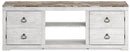 Willowton 72" TV Stand with Electric Fireplace