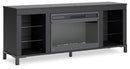 Cayberry 3-Piece Entertainment Center with Electric Fireplace image